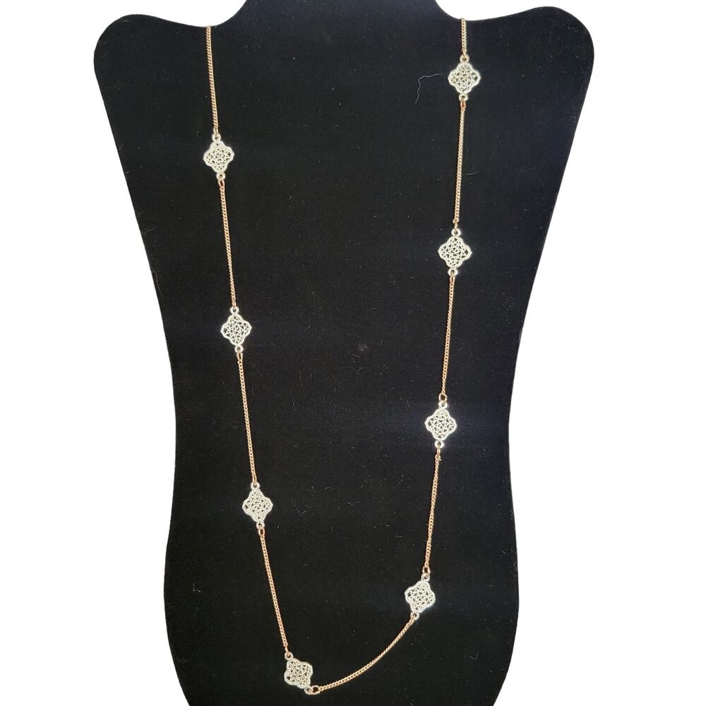 LC Lauren Conrad Gold and Silver Necklace